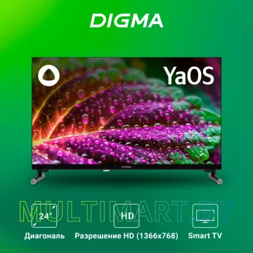 Телевизор Digma DM-LED24SBB32 картинка 2